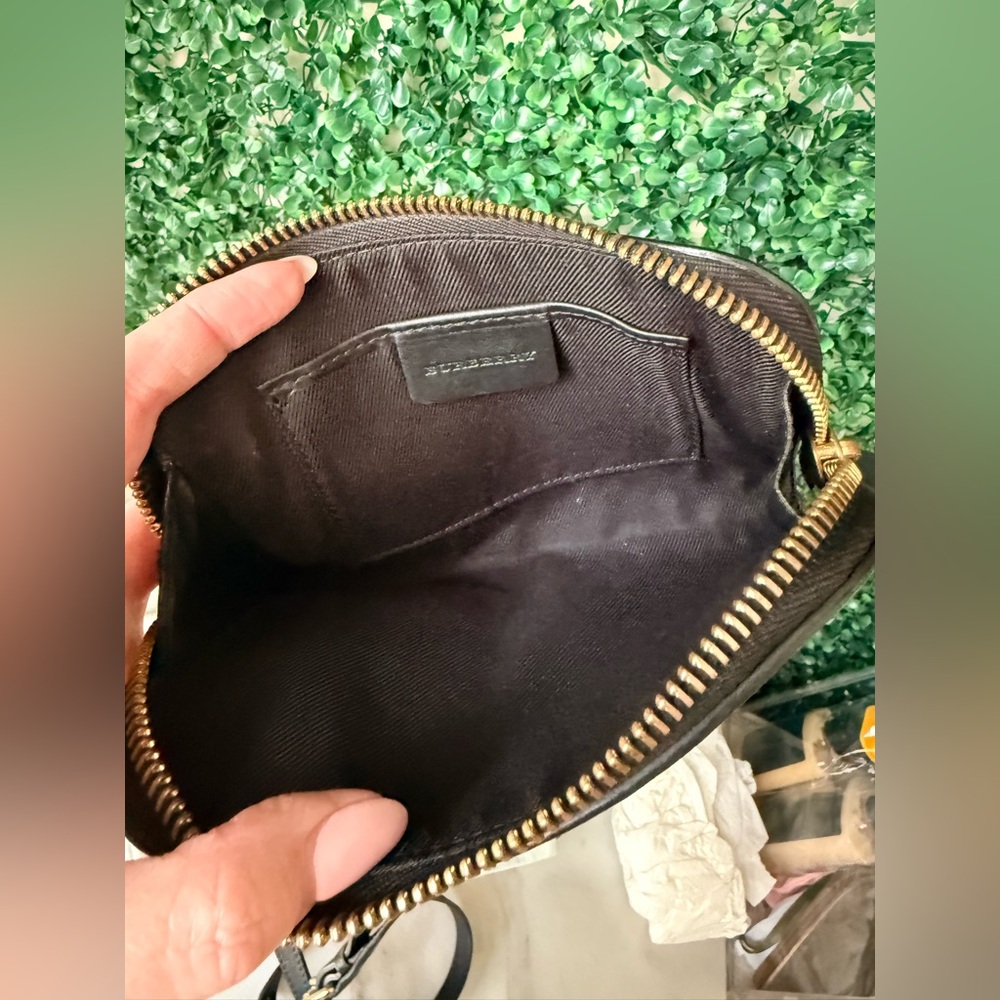 Burberry Black Leather Mini Crossbody Bag with COA - Picture 8 of 10